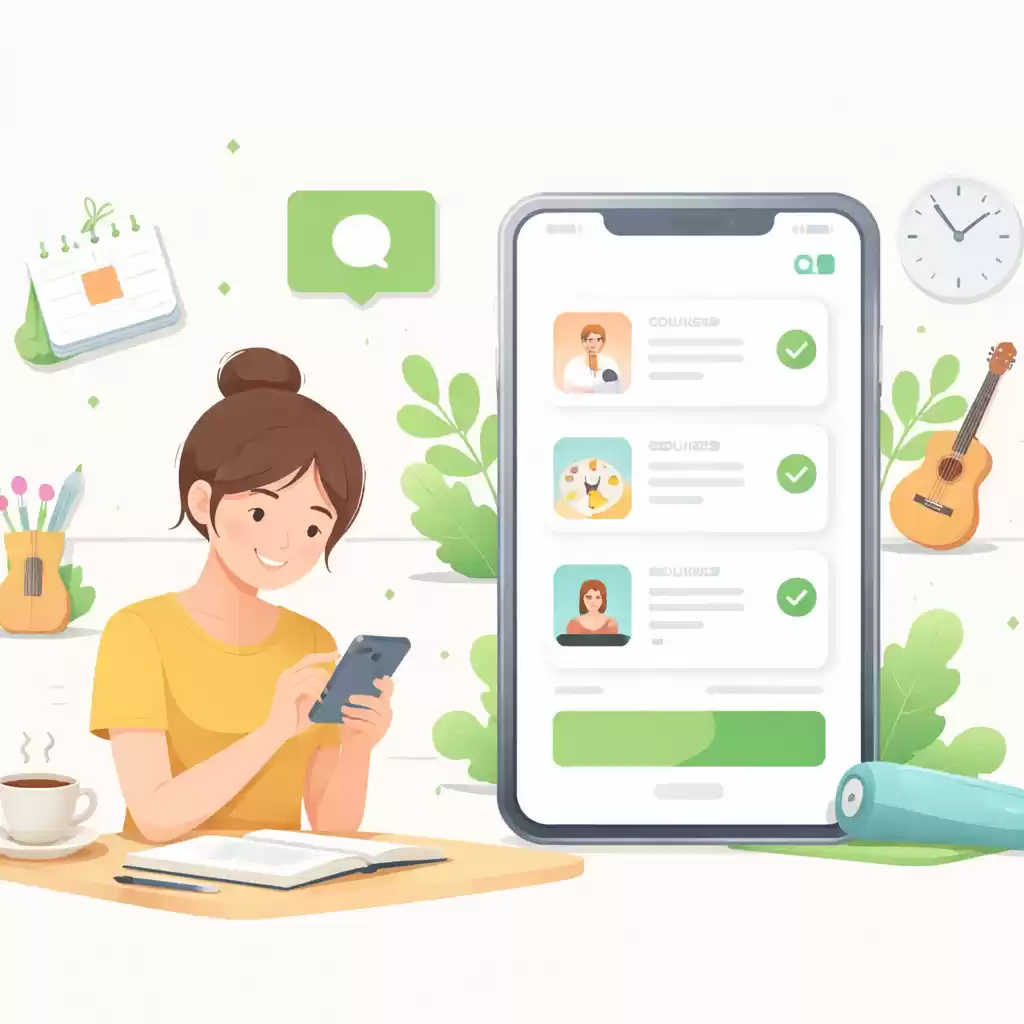 LINE课程预约,兴趣班报名超简单,line course-LINE中文版官网