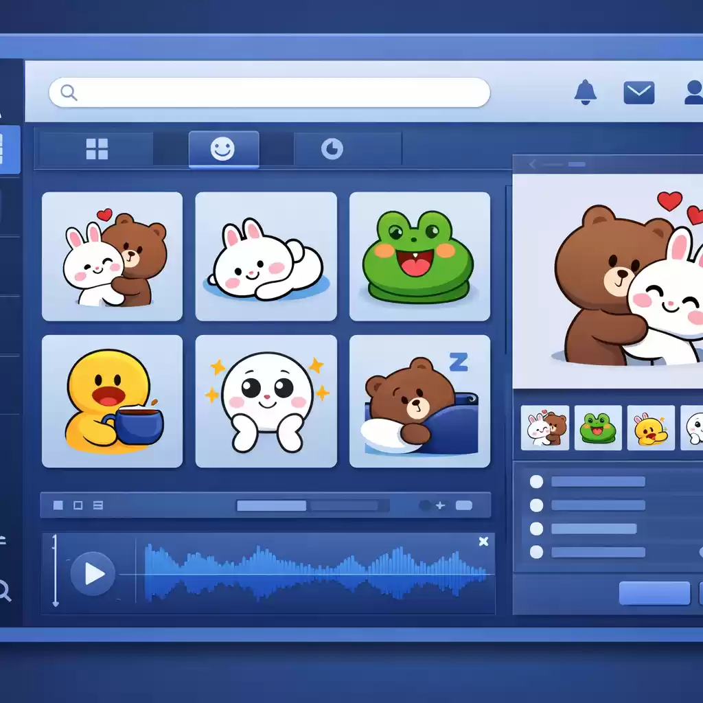 LINE这几个表情包简直太治愈,line表情包搬运-LINE中文版官网