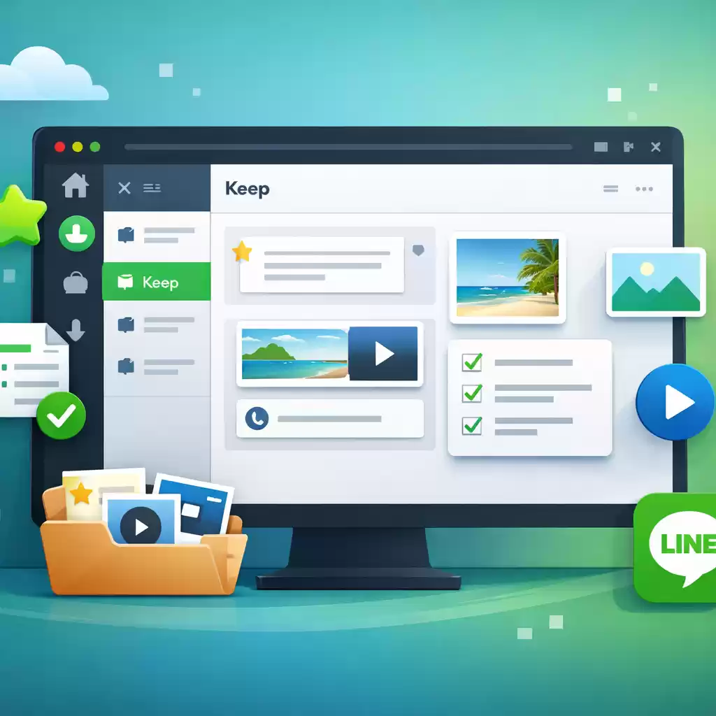 一键收藏重要消息，LINE帮你整理记忆，line怎么记忆 ~ LINE中文版官网-LINE中文版官网