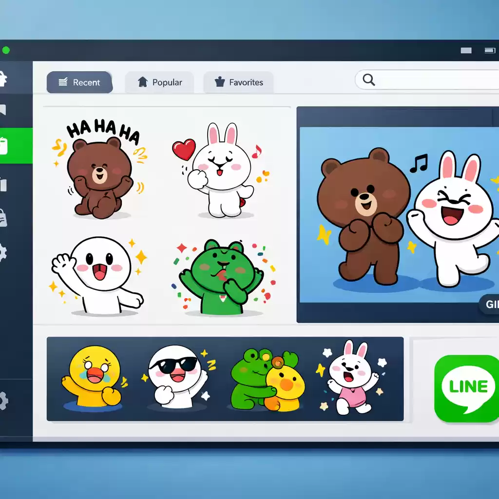 体验LINE表情包的无限乐趣，line表情包gif-LINE中文版官网
