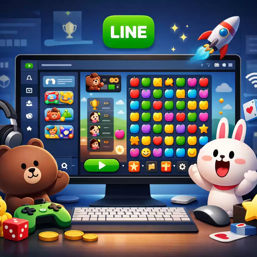 体验丰富的小游戏，LINE让娱乐更精彩，line连线游戏 ~ LINE中文版官网-LINE中文版官网