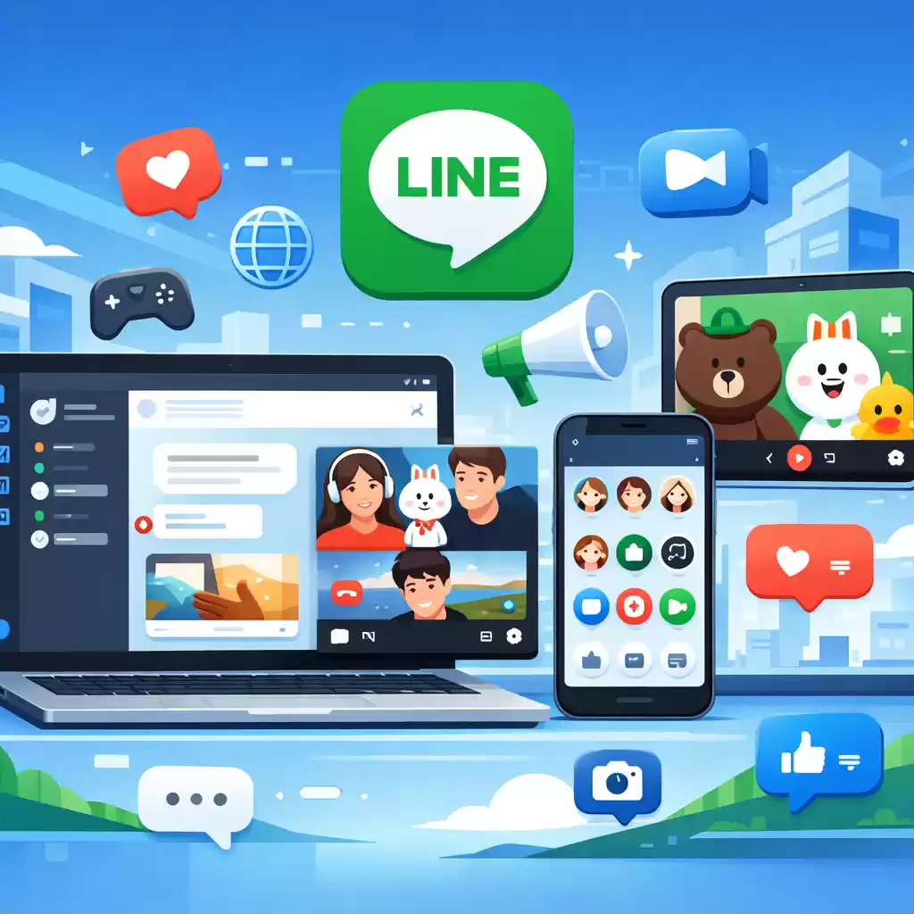 体验多样化的互动功能,LINE带你玩转社交,line社交平台-LINE中文版官网