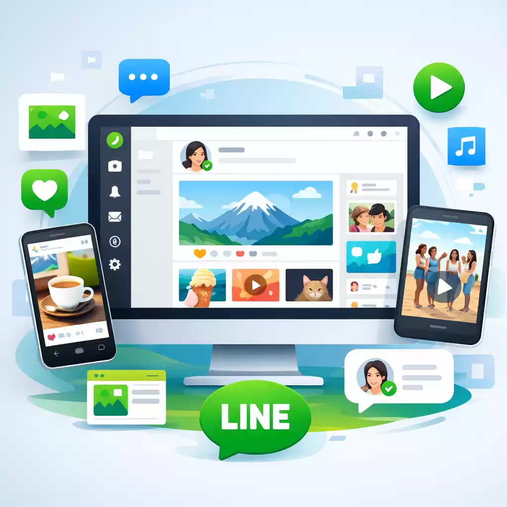 体验好友动态，LINE让你了解每一个瞬间，line的好友动态在哪里 ~ LINE中文版官网-LINE中文版官网