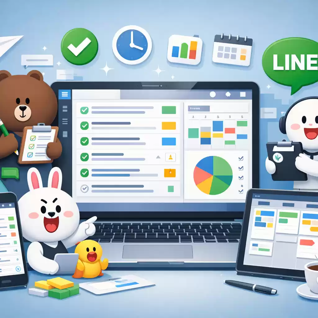 在线中如何高效管理你的工作任务，如何进行工作管理 ~ LINE中文版官网-LINE中文版官网