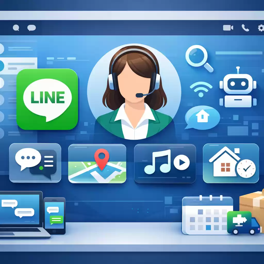 探索LINE中的虚拟助手功能，line 功能 ~ LINE中文版官网-LINE中文版官网