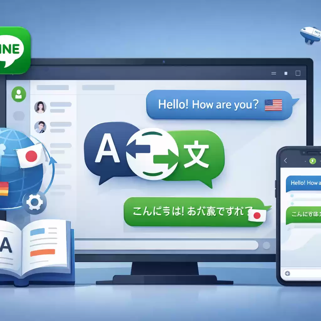 支持多语言自动翻译,全球交流更轻松,有没有自动转换语言的翻译软件-LINE中文版官网