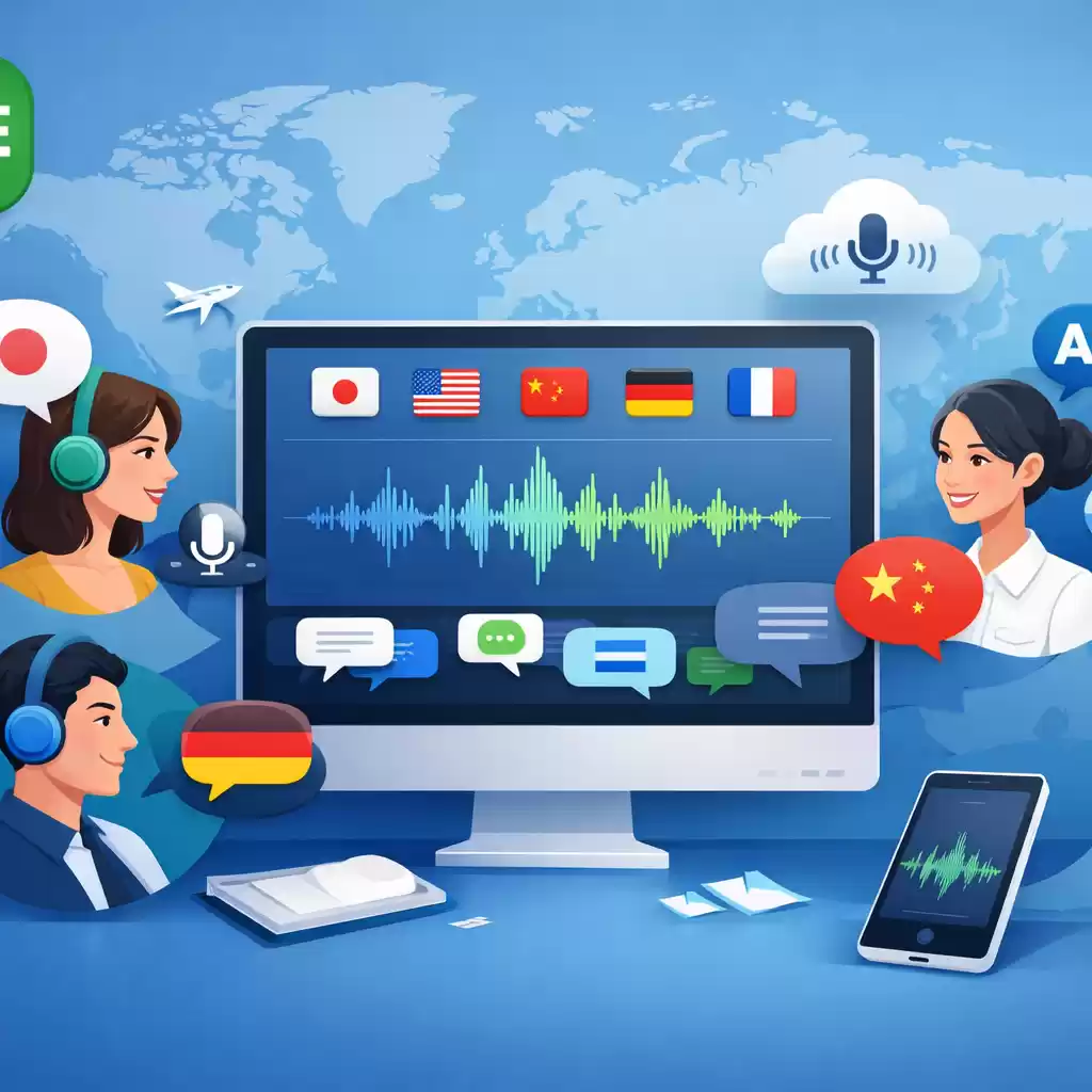 支持多语音识别,跨语言沟通更方便,多种语音-LINE中文版官网