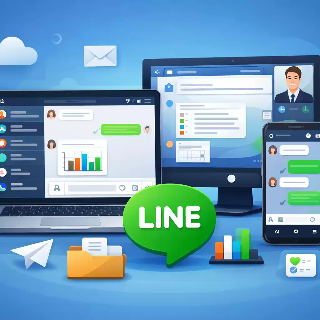 用LINE也能高效办公?操作指南来了,line使用教程-LINE中文版官网