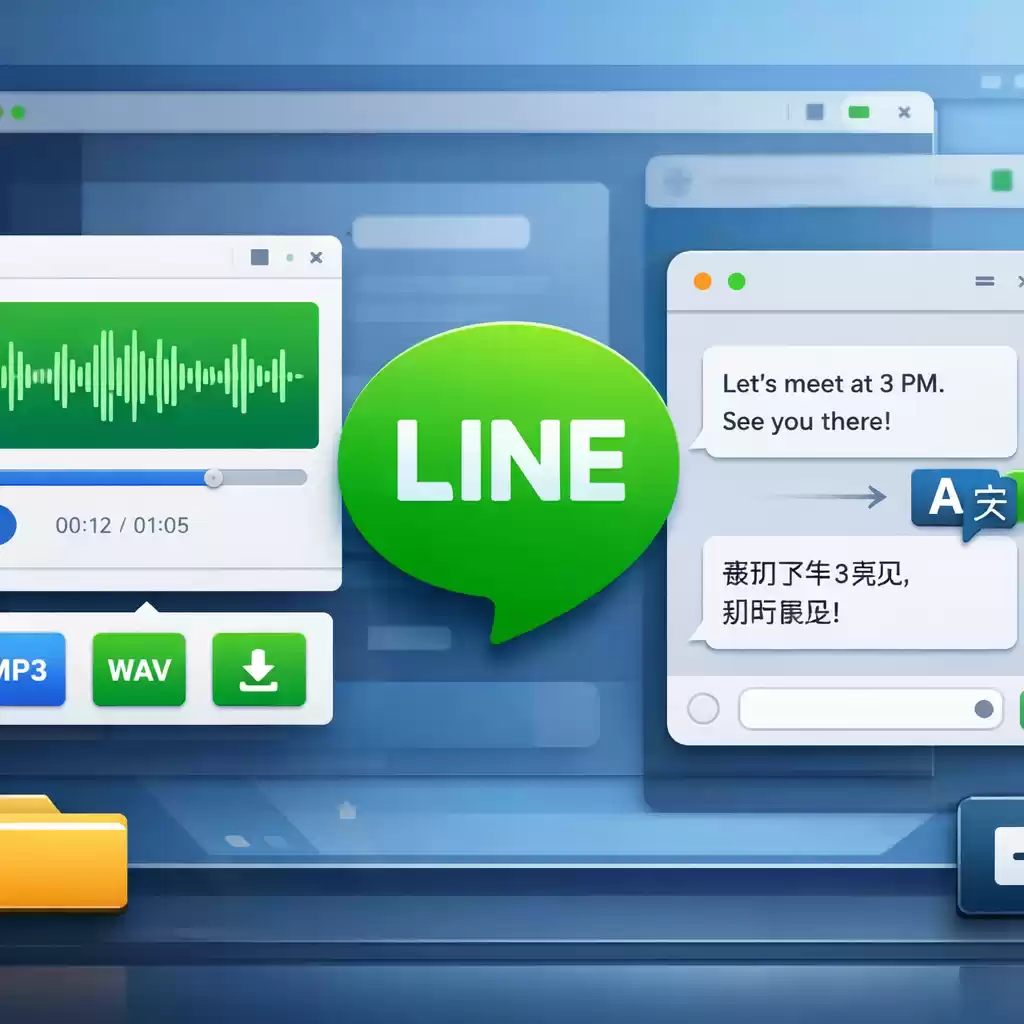 LINE语音备忘录怎么导出?,line聊天怎么翻译成中文-LINE中文版官网