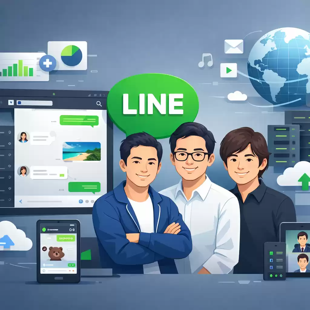 探秘LINE背后的成功故事，line的创始人 ~ LINE中文版官网-LINE中文版官网