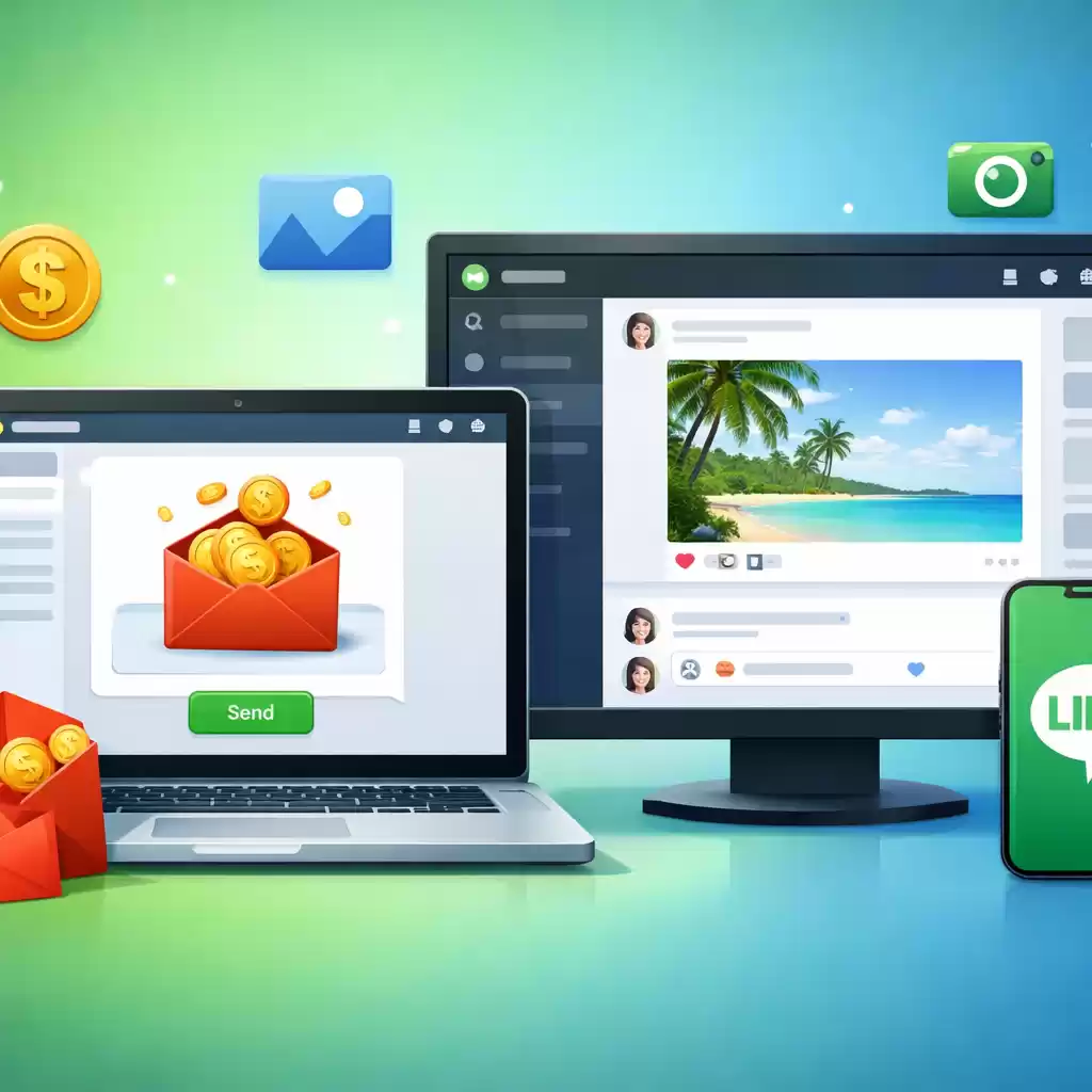 用LINE发红包靠谱吗？，line可以发朋友圈吗 ~ LINE中文版官网-LINE中文版官网