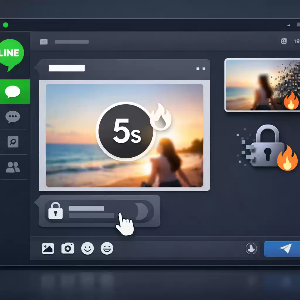 用LINE发闪照，私密分享阅后即焚，line的照片-LINE中文版官网
