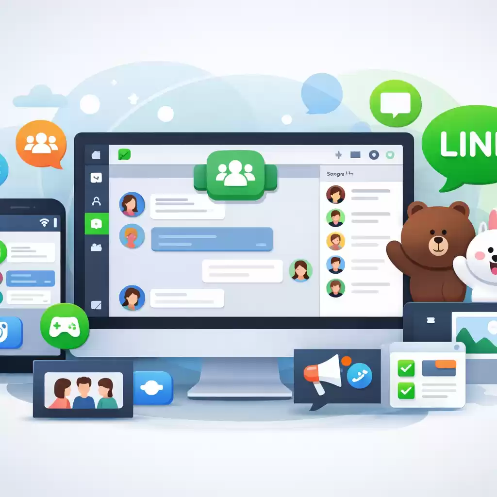 用LINE建社群,同好聚集聊不停,line可以建群吗-LINE中文版官网