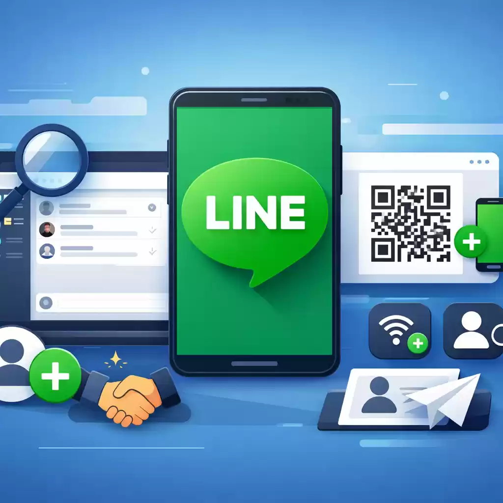 LINE加好友最快方法，3招直接见效-LINE中文版官网