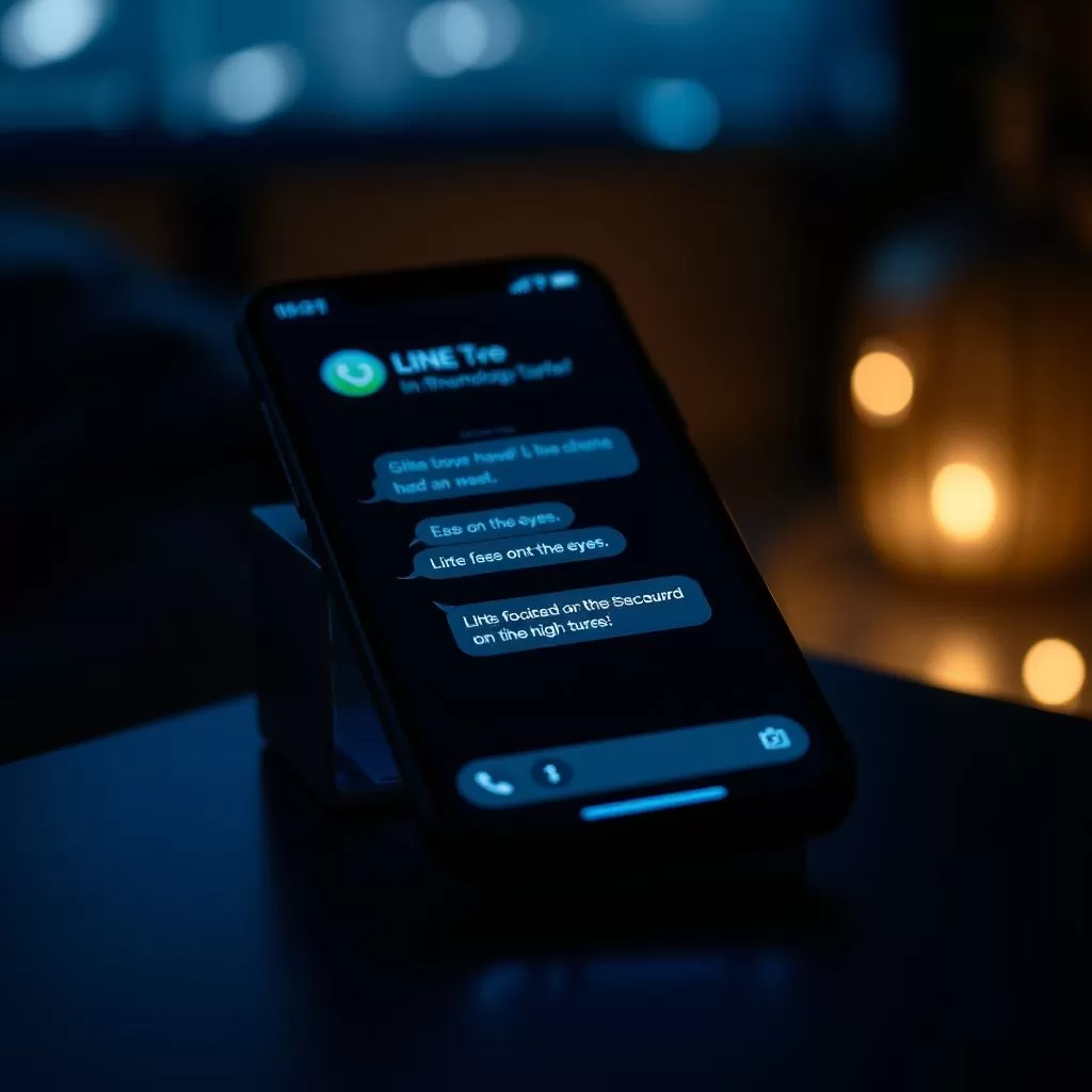 LINE深色模式，夜间聊天保护视力，line 模式 ~ LINE中文版官网-LINE中文版官网