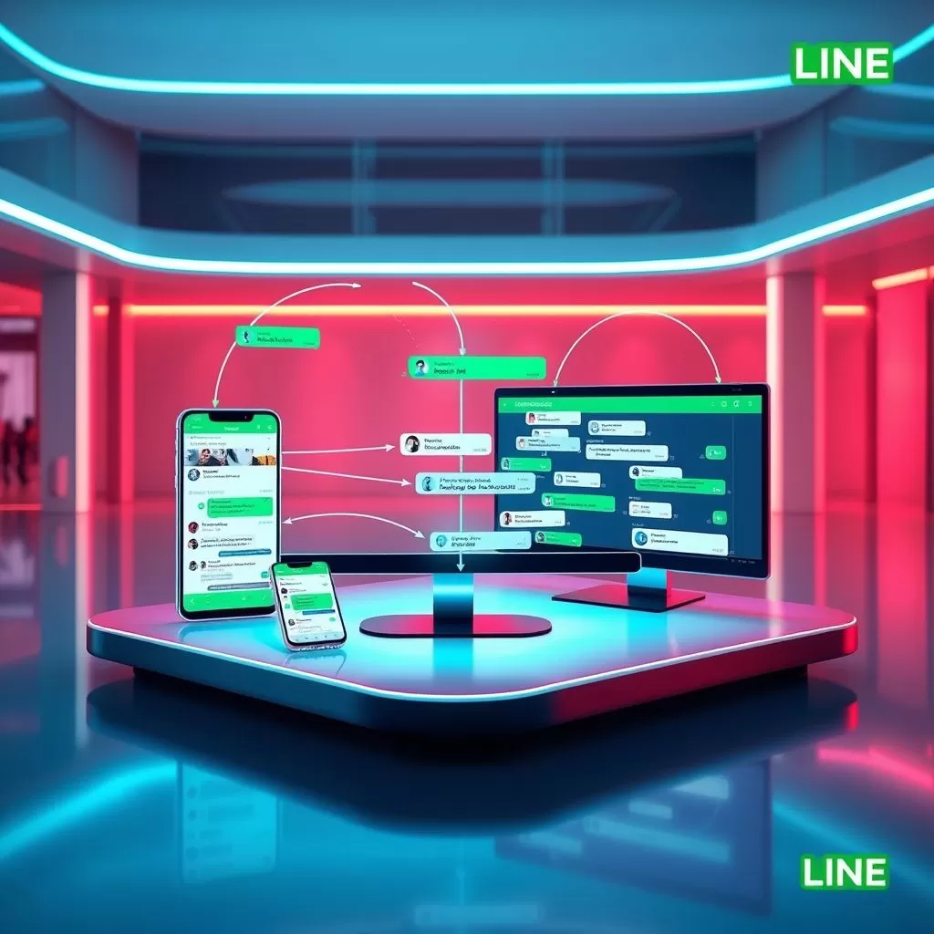 支持多端同步,LINE让沟通无缝连接,line为什么一直正在同步-LINE中文版官网